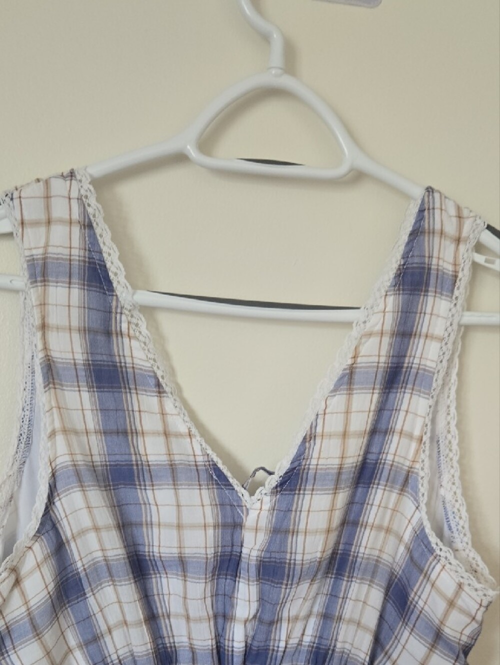 American Eagle Tie Front Midi Dress - Picture 8 of 9